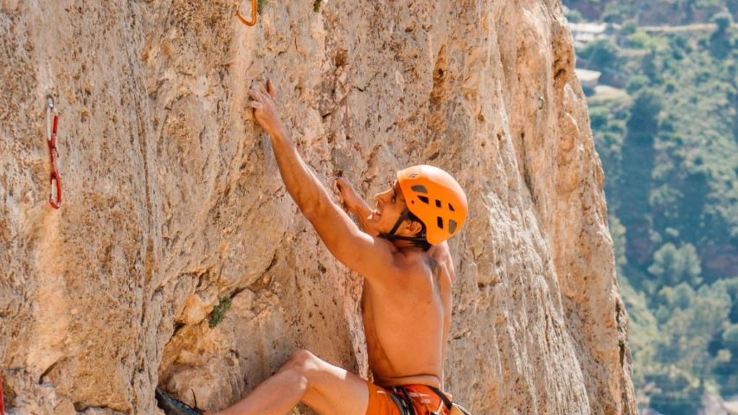 Bautismo de escalada en El Chorro, Desfiladero de los Gaitanes