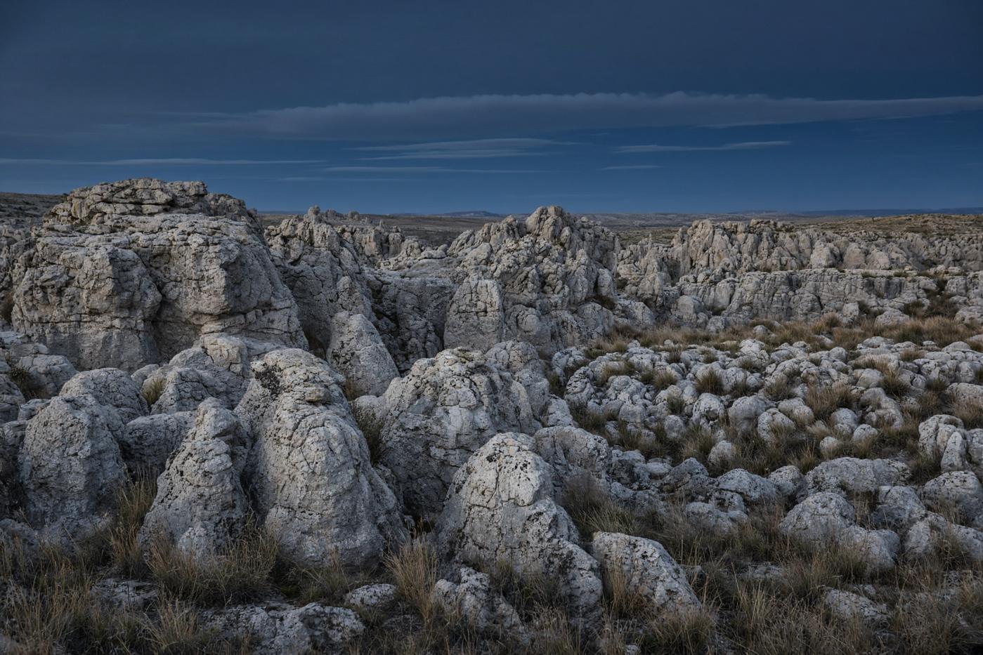 Lectura de piedra en El Torcal, Antequera